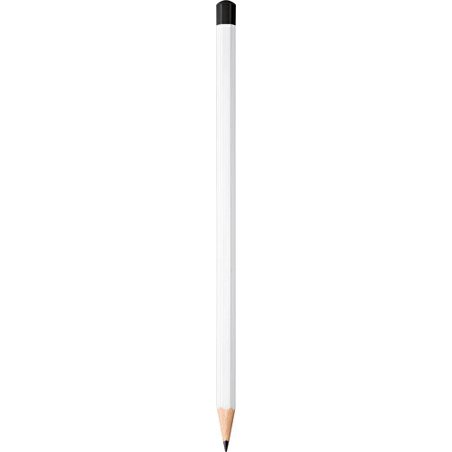 STAEDTLER Bleistift Hexagonal Mit Tauchkappe , Staedtler, weiß, Holz, 17,60cm x 0,80cm x 0,80cm (Länge x Höhe x Breite), Bild 1