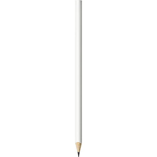 STAEDTLER Bleistift In Dreikantform , Staedtler, weiß, Holz, 17,60cm x 0,90cm x 0,90cm (Länge x Höhe x Breite), Bild 1