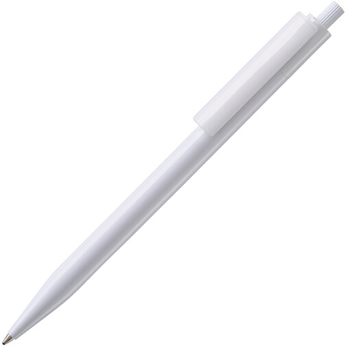 Kugelschreiber Kuma Hardcolour , weiß / weiß, ABS, 14,50cm (Länge), Bild 1