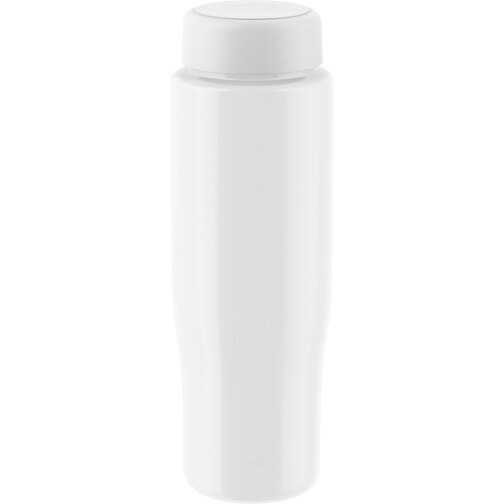 H2O Active® Tempo 700 Ml Sportflasche Mit Drehdeckel , weiß / weiß, 30% PP-Kunststoff, 70% PET-Kunststoff, 22,00cm (Höhe), Bild 1