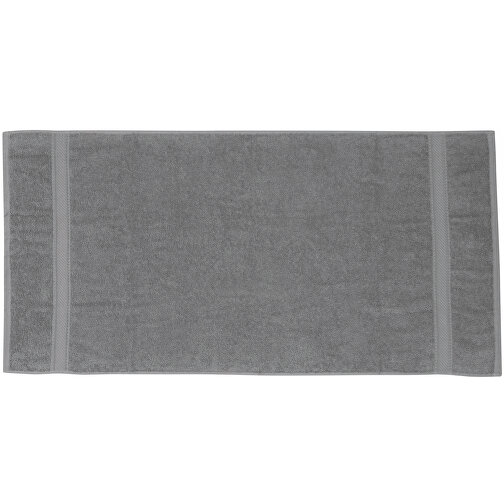 Handtuch ECO DRY , grau, 100% Baumwolle 360 g/m², 50,00cm x 100,00cm (Länge x Breite), Bild 2