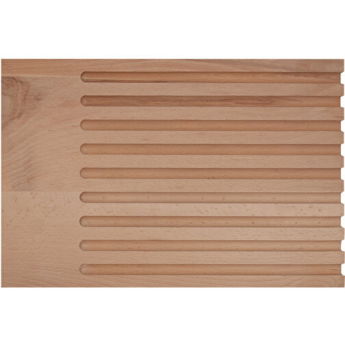 Schneidebrett WOODEN BAKY , braun, Holz, 39,00cm x 2,50cm x 26,00cm (Länge x Höhe x Breite), Bild 3