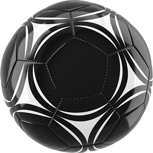 Fußball Gold 32-Panel-Promotionball - Individuell Bedruckt , schwarz / weiß, PU/PVC, 3-lagig, , Bild 1