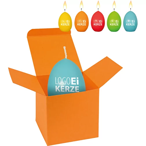 ColorBox LogoEggg Candle - pomaranczowa, Obraz 1