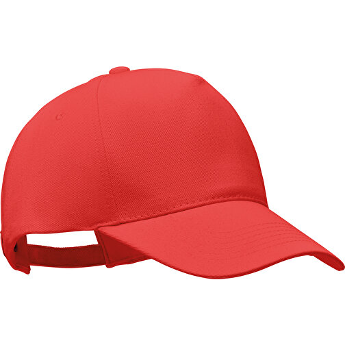 Bicca Cap , rot, Baumwolle, 21,00cm x 11,00cm x 17,00cm (Länge x Höhe x Breite), Bild 1