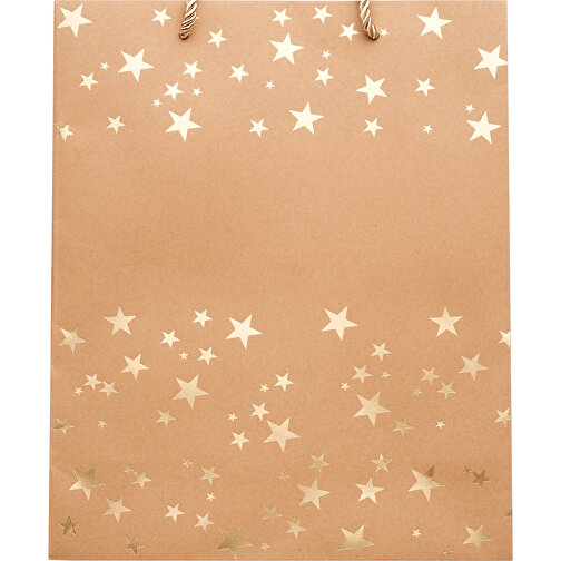 Sparkle , golden, Papier, 25,00cm x 32,00cm x 11,00cm (Länge x Höhe x Breite), Bild 3