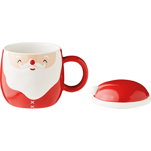 Santa , rot, Keramik, 11,50cm (Breite), Bild 2