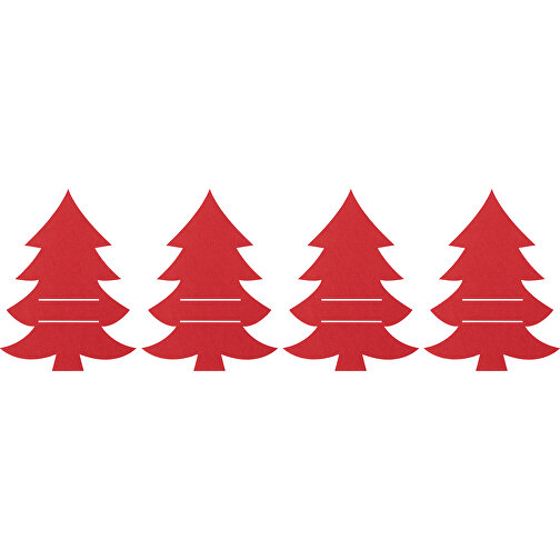 Treesguard , rot, RPET, 16,00cm x 21,00cm x 2,00cm (Länge x Höhe x Breite), Bild 1