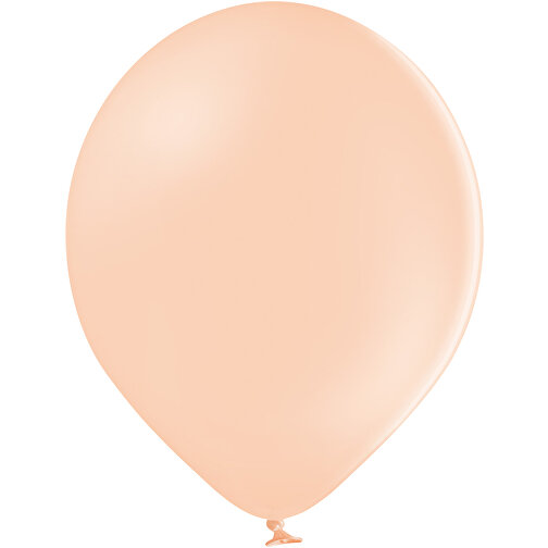 Standardluftballon Klein , peach cream, Naturkautschuk, , Bild 1