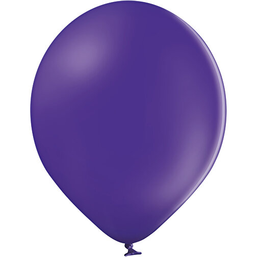 4C-Luftballons Mit TopQualityPrint , royallila, Naturkautschuk, , Bild 1