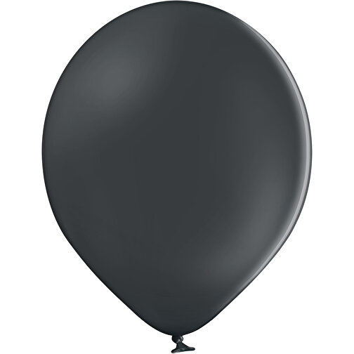 4C-Luftballons Mit TopQualityPrint , anthrazit, Naturkautschuk, , Bild 1