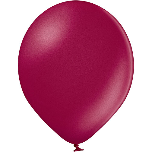 4C-Metallicballons Mit TopQualityPrint , pflaume, Naturkautschuk, , Bild 1