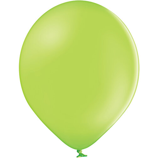 4C-Luftballons Mit TopQualityPrint , apfelgrün, Naturkautschuk, , Bild 1