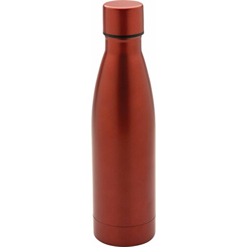 RCS Recycelte Stainless Steel Solid Vakuum-Flasche, Rot , rot, Rostfreier Stahl - recycelt, 26,00cm (Höhe), Bild 1
