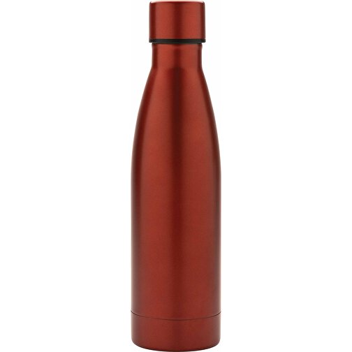 RCS Recycelte Stainless Steel Solid Vakuum-Flasche, Rot , rot, Rostfreier Stahl - recycelt, 26,00cm (Höhe), Bild 2