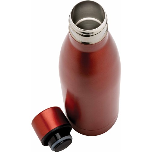 RCS Recycelte Stainless Steel Solid Vakuum-Flasche, Rot , rot, Rostfreier Stahl - recycelt, 26,00cm (Höhe), Bild 4