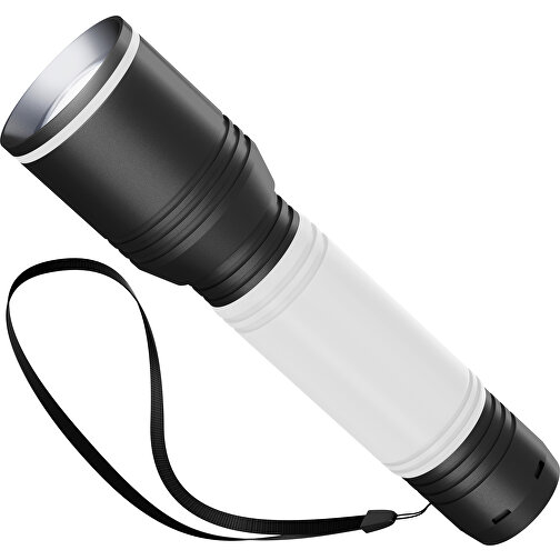 Taschenlampe REEVES MyFLASH 700 , Reeves, schwarz / weiss, Aluminium, Silikon, 130,00cm x 29,00cm x 38,00cm (Länge x Höhe x Breite), Bild 1