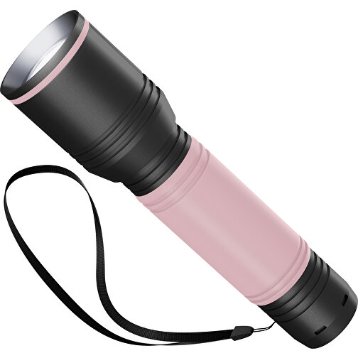 Taschenlampe REEVES MyFLASH 700 , Reeves, schwarz / rosa, Aluminium, Silikon, 130,00cm x 29,00cm x 38,00cm (Länge x Höhe x Breite), Bild 1