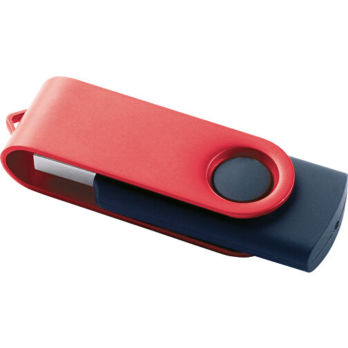 USB 3.0  Schwarzer Memorystick , rot MB , 16 GB , ABS, Aluminum MB , 10 - 30 MB/s MB , 5,60cm x 1,00cm x 2,00cm (Länge x Höhe x Breite), Bild 1