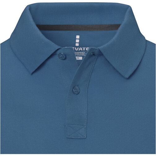 Calgary Poloshirt Für Herren , tech blue, Piqué Strick 100% BCI Baumwolle, 200 g/m2, M, , Bild 5