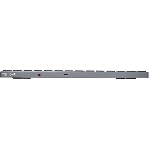 Hybrid Bluetooth Tastatur – AZERTY , schwarz, Aluminium, ABS Kunststoff, 28,20cm x 1,50cm x 11,60cm (Länge x Höhe x Breite), Bild 9
