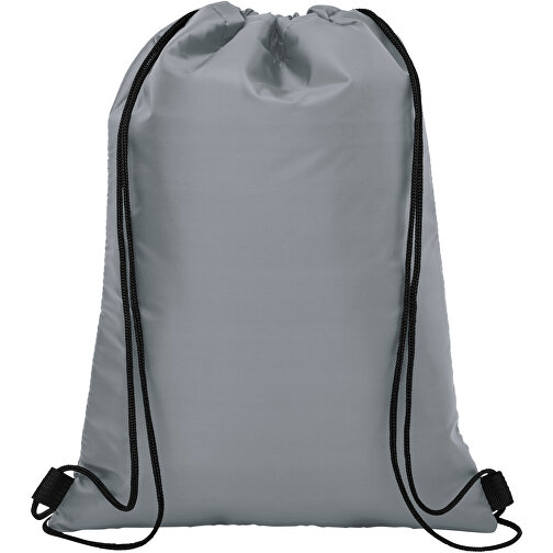 Oriole Kühltasche Mit Kordelzug 5L , grau, 210D Polyester, 32,00cm x 43,00cm (Länge x Höhe), Bild 4