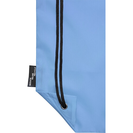 Plecak Oriole ze sznurkiem ściągającym z recyklowanego plastiku PET, Obraz 7