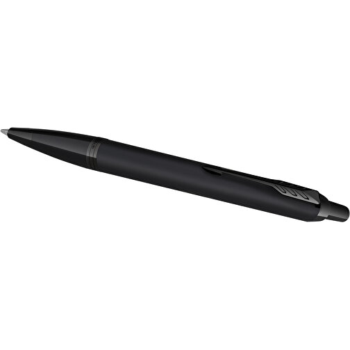 Parker IM Achromatischer Kugelschreiber , schwarz, Edelstahl, 13,50cm (Länge), Bild 3