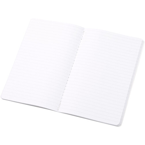 Fabia Notizbuch Mit Cover Aus Crush Papier , weiß, Crush Papier, Recyceltes Papier, 20,50cm x 12,30cm (Länge x Breite), Bild 5