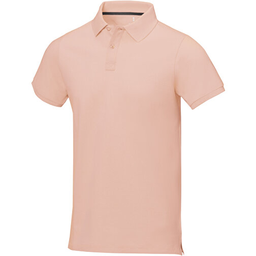 Calgary Poloshirt Für Herren , pale blush pink, Piqué Strick 100% BCI Baumwolle, 200 g/m2, 3XL, , Bild 1