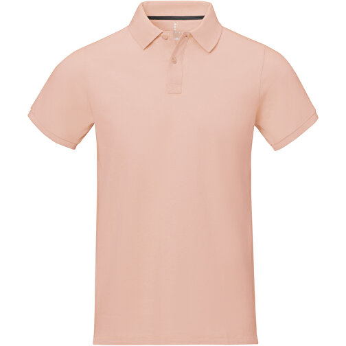 Calgary Poloshirt Für Herren , pale blush pink, Piqué Strick 100% BCI Baumwolle, 200 g/m2, XXL, , Bild 3