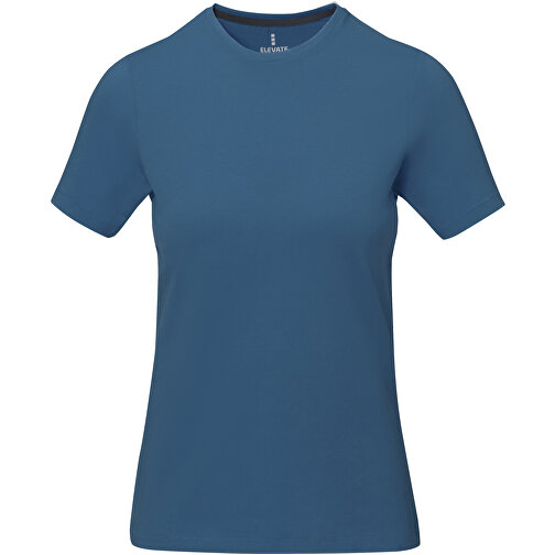 Nanaimo – T-Shirt Für Damen , tech blue, Single jersey Strick 100% BCI Baumwolle, 160 g/m2, M, , Bild 3