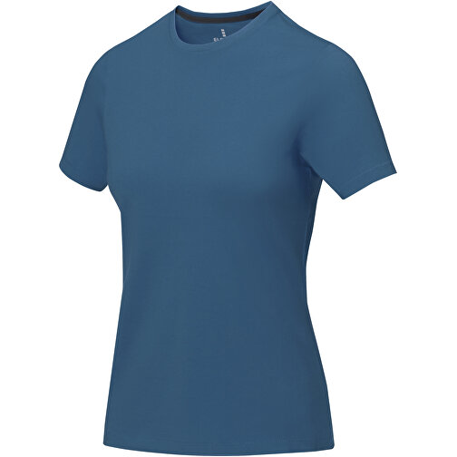 Nanaimo – T-Shirt Für Damen , tech blue, Single jersey Strick 100% BCI Baumwolle, 160 g/m2, S, , Bild 1