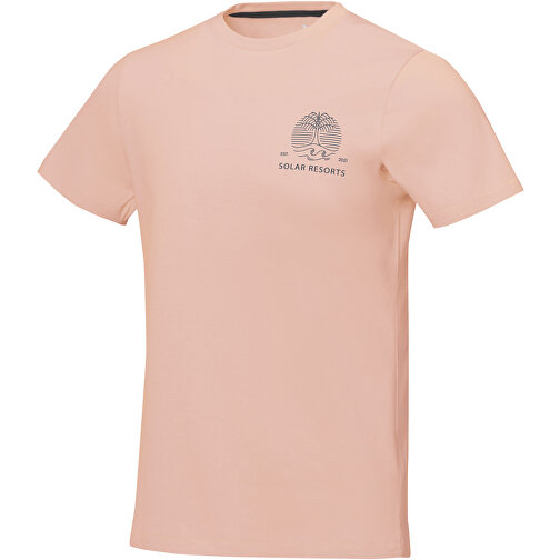 Nanaimo T-Shirt Für Herren , pale blush pink, Single jersey Strick 100% BCI Baumwolle, 160 g/m2, S, , Bild 2