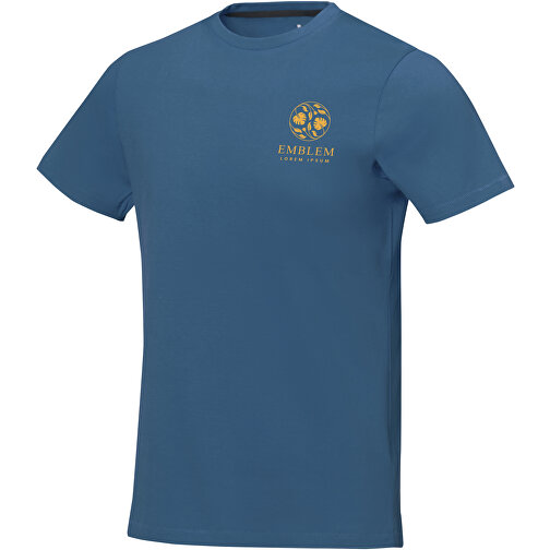 Nanaimo T-Shirt Für Herren , tech blue, Single jersey Strick 100% BCI Baumwolle, 160 g/m2, XL, , Bild 2