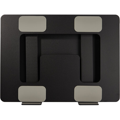 Rise Pro Laptopständer , schwarz, Aluminium, Silikon Kunststoff, 30,00cm x 3,00cm x 22,00cm (Länge x Höhe x Breite), Bild 5