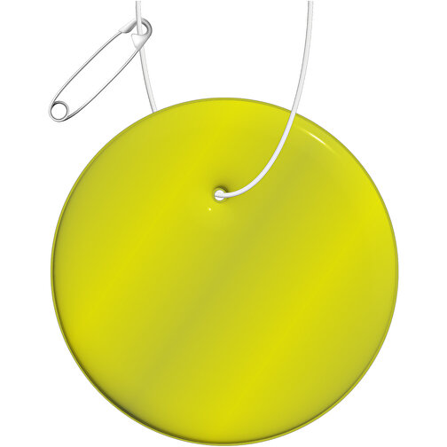 RFX™ reflective okrągła odblaskowa zawieszka z TPU, Obraz 1