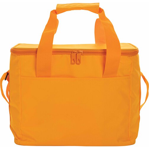 Impact AWARE™ Große Kühltasche, Orange , orange, PET - recycelt, 33,00cm x 27,00cm (Länge x Höhe), Bild 3