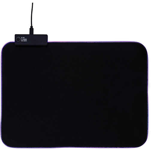 RGB Gaming Mauspad, Schwarz , schwarz, Nylon, 36,10cm x 26,30cm (Länge x Höhe), Bild 6