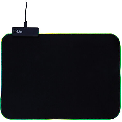 RGB Gaming Mauspad, Schwarz , schwarz, Nylon, 36,10cm x 26,30cm (Länge x Höhe), Bild 8