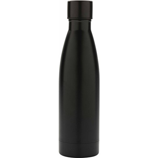 RCS Recycelte Stainless Steel Solid Vakuum-Flasche, Schwarz , schwarz, Rostfreier Stahl - recycelt, 26,00cm (Höhe), Bild 2