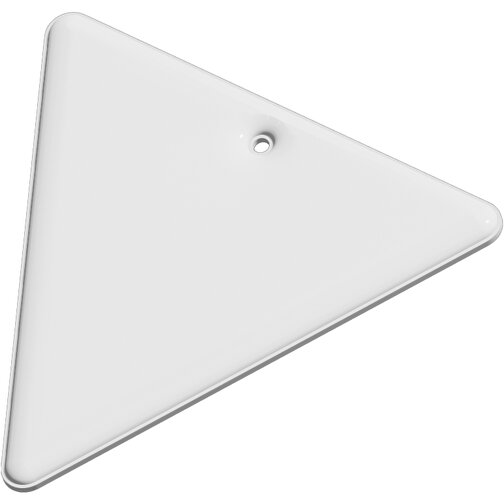 RFX™ reflective odblaskowa zawieszka z PVC, odwrócony trójkąt, Obraz 2
