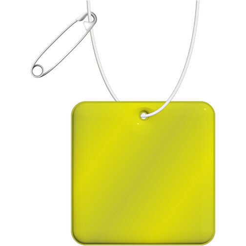 RFX™ fyrkantig reflekterande PVC-hängare, Bild 1