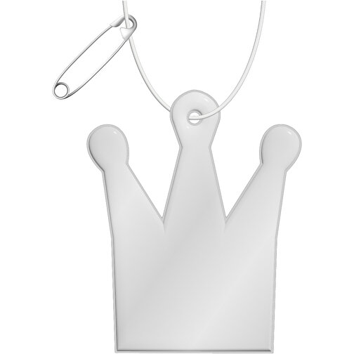 Attache réfléchissante RFX™ en TPU en forme de couronne, Image 1