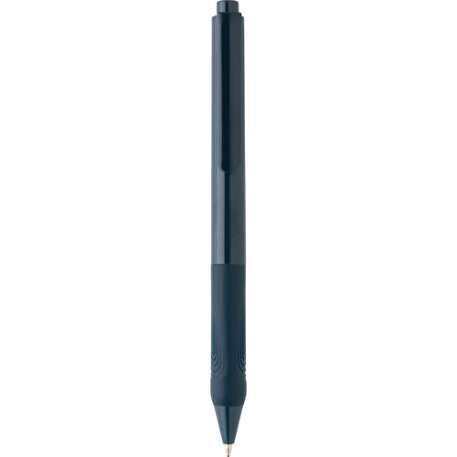 X9 Solid-Stift Mit Silikongriff, Navy Blau , navy blau, PC, 14,30cm (Höhe), Bild 2