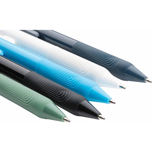X9 Solid-Stift Mit Silikongriff, Schwarz , schwarz, PC, 14,30cm (Höhe), Bild 8