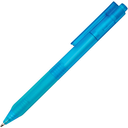 X9 Stift Gefrostet Mit Silikongriff, Blau , blau, PC, 14,30cm (Höhe), Bild 4