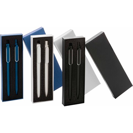 X6 Stifte-Set, Schwarz , schwarz, ABS, 14,90cm (Höhe), Bild 5