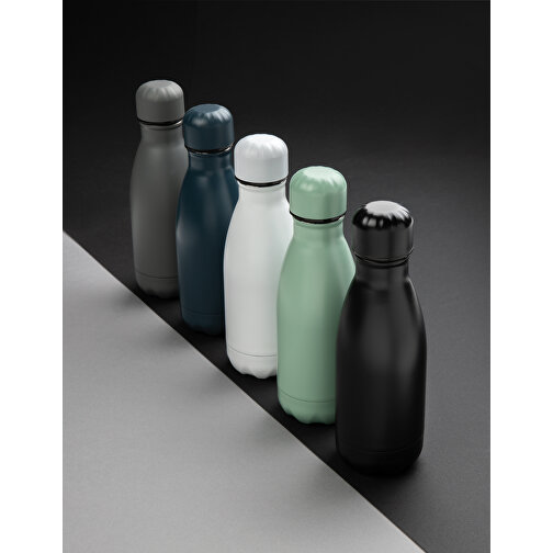 Solid Color Vakuum Stainless-Steel Flasche 260ml, Grau , grau, Edelstahl, 20,00cm x 20,00cm (Länge x Höhe), Bild 9