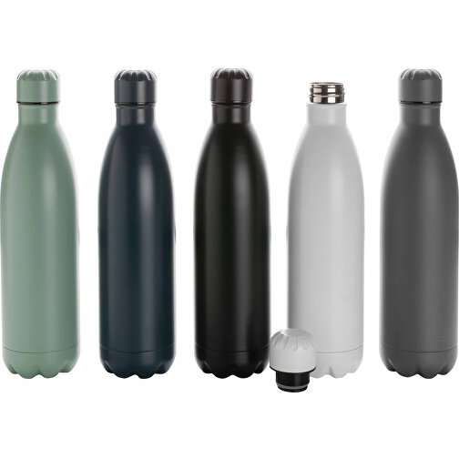 Solid Color Vakuum Stainless-Steel Flasche 750ml, Weiß , weiß, Edelstahl, 8,10cm x 30,60cm (Länge x Höhe), Bild 5